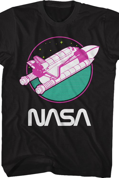 Neon Orbiter NASA T-Shirt