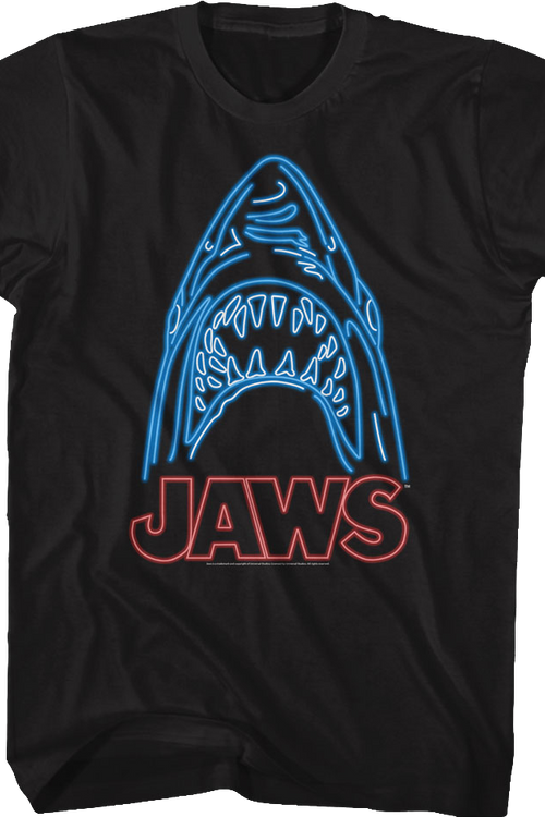 Neon Shark Jaws T-Shirt