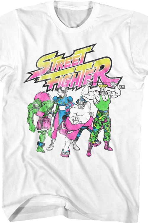 Neon Street Fighter T-Shirt