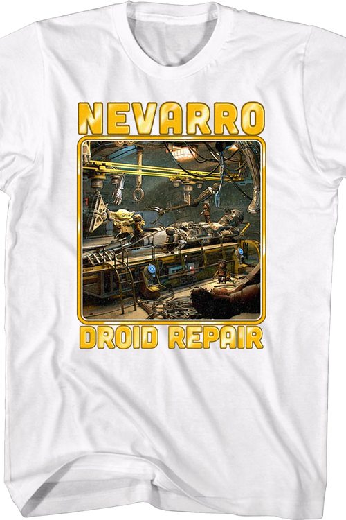 Nevarro Droid Repair The Mandalorian Star Wars T-Shirt