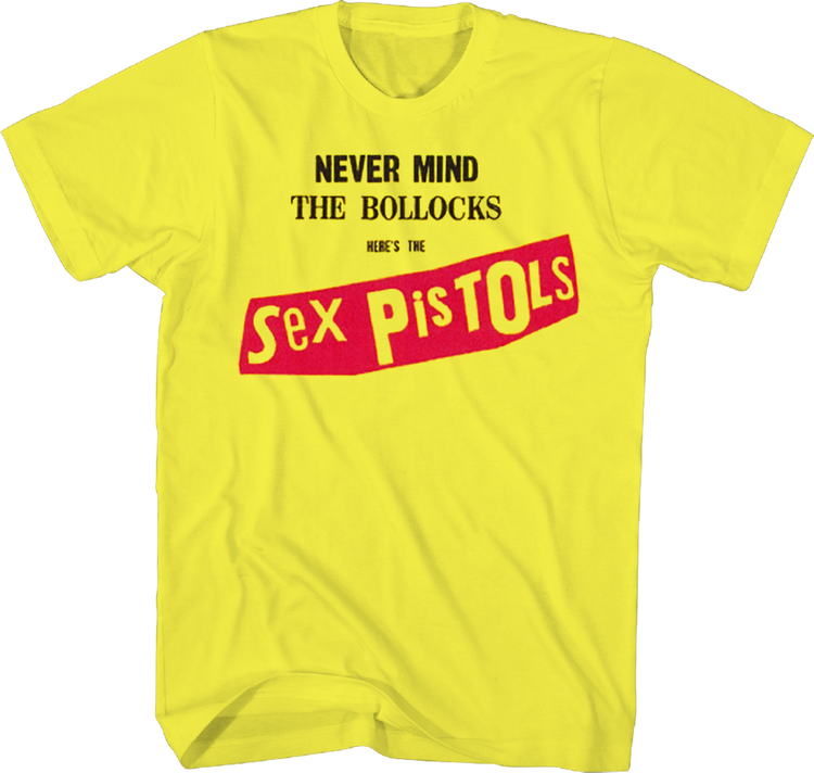 Never Mind The Bollocks, Here's The Sex Pistols T-Shirt