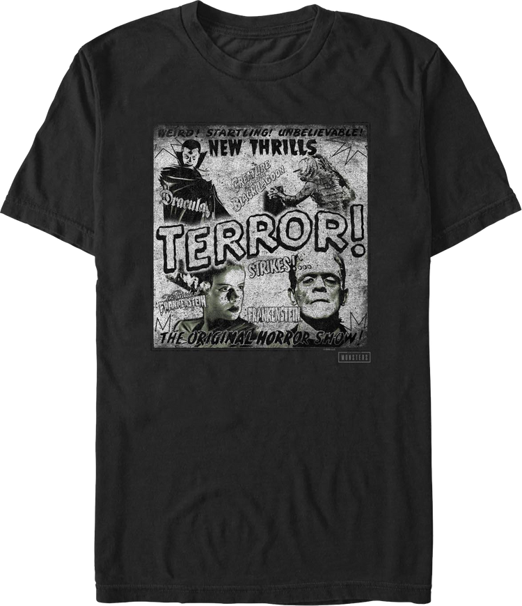 New Thrills Universal Monsters T-Shirt
