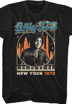New York 1973 Billy Joel T-Shirt