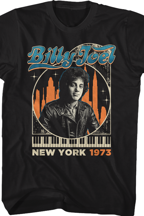 New York 1973 Billy Joel T-Shirt