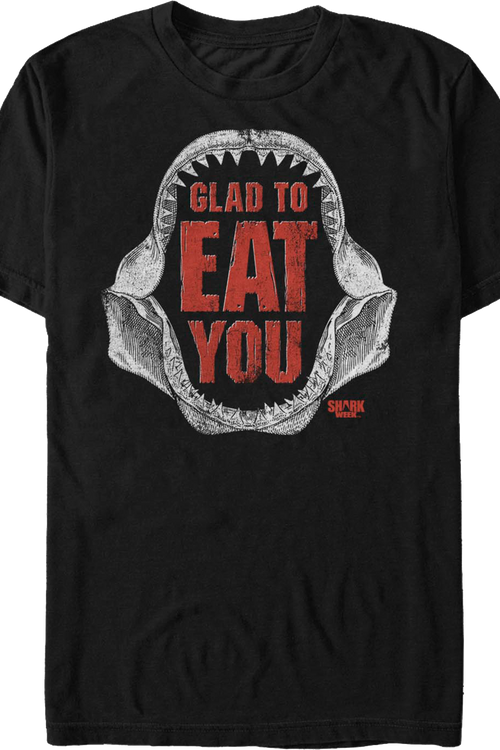 Nice To Eat You Jaws Shark Week T-Shirt