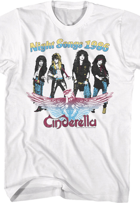 Night Songs 1986 Cinderella T-Shirt