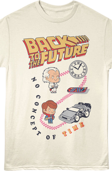 No Concept Of Time Back To The Future T-Shirt