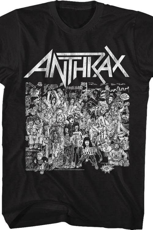 No Frills Anthrax T-Shirt