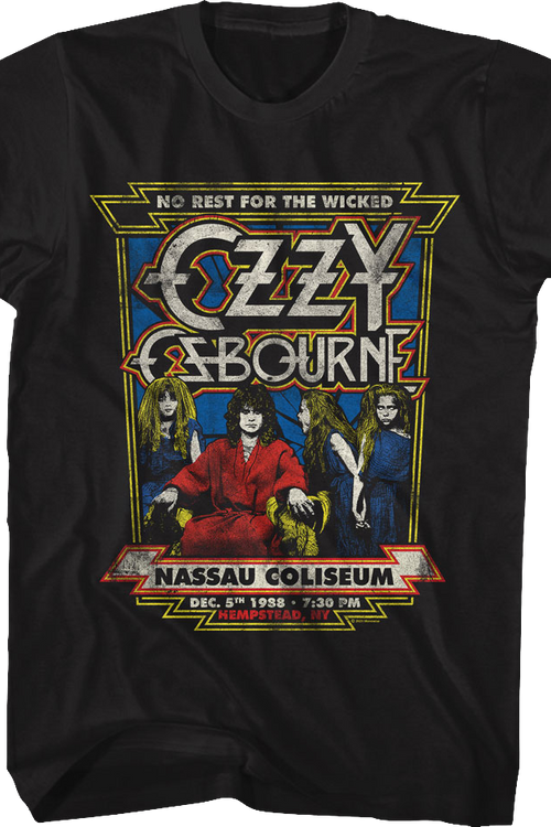 No Rest For The Wicked Ozzy Osbourne T-Shirt