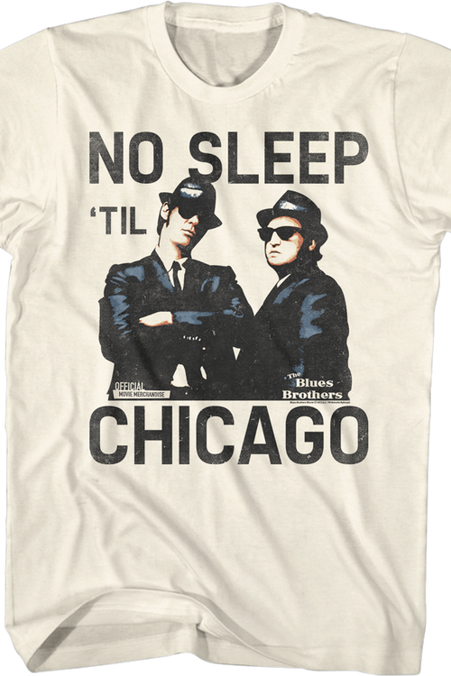 No Sleep 'Til Chicago Blues Brothers T-Shirt
