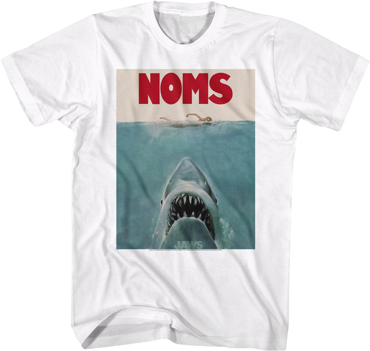 Noms Poster Jaws T-Shirt