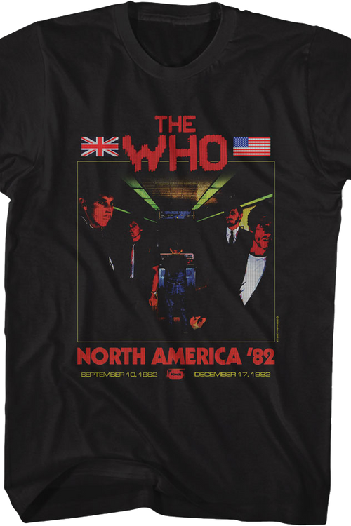North America '82 Tour The Who T-Shirt