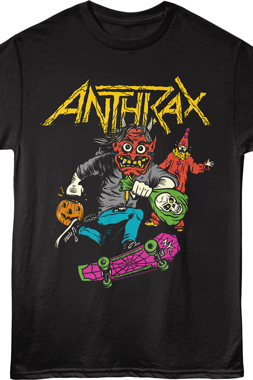 Not Man Stealing Candy Anthrax T-Shirt