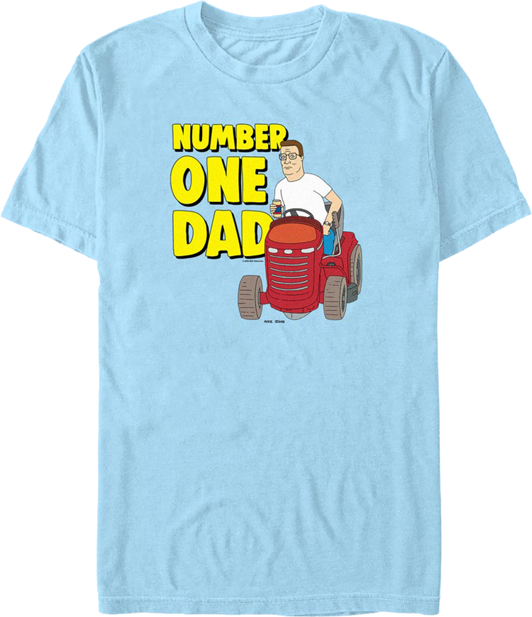 Number One Dad King Of The Hill T-Shirt