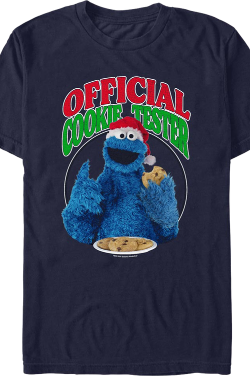 Official Cookie Tester Sesame Street T-Shirt
