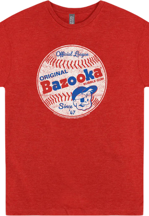 Official League Baseball Bazooka Bubble Gum T-Shirt