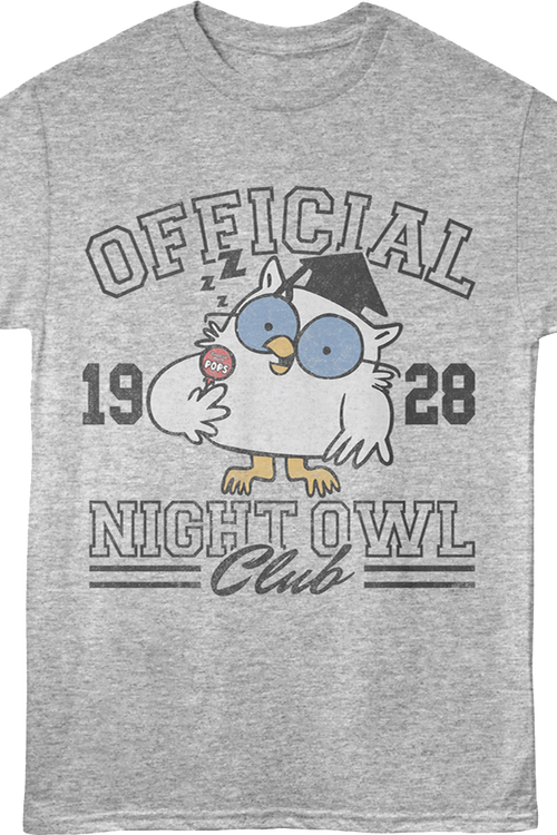 Official Night Owl Club Tootsie Pop T-Shirt