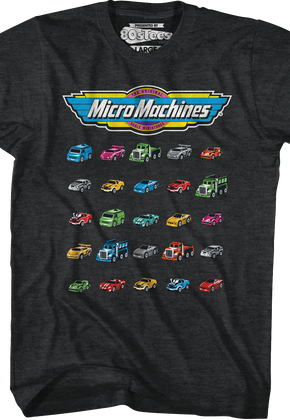 OG Line Up Micro Machines T-Shirt