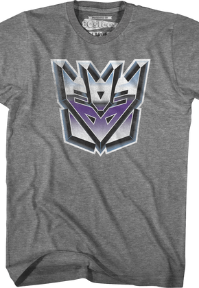 Old School Decepticons Logo Transformers T-Shirt