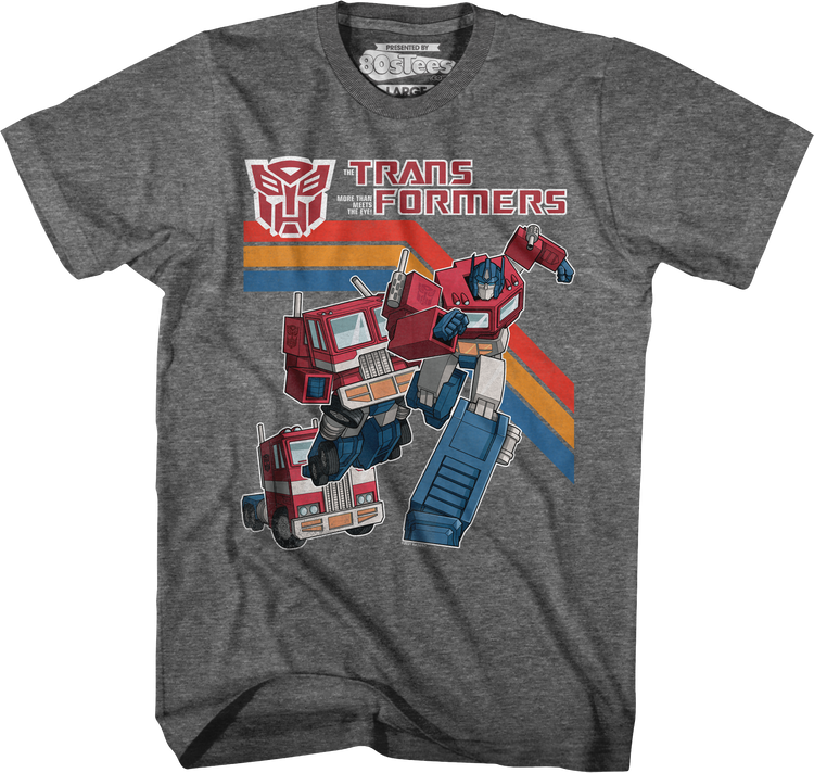 Old School Optimus Prime Transformers T-Shirt