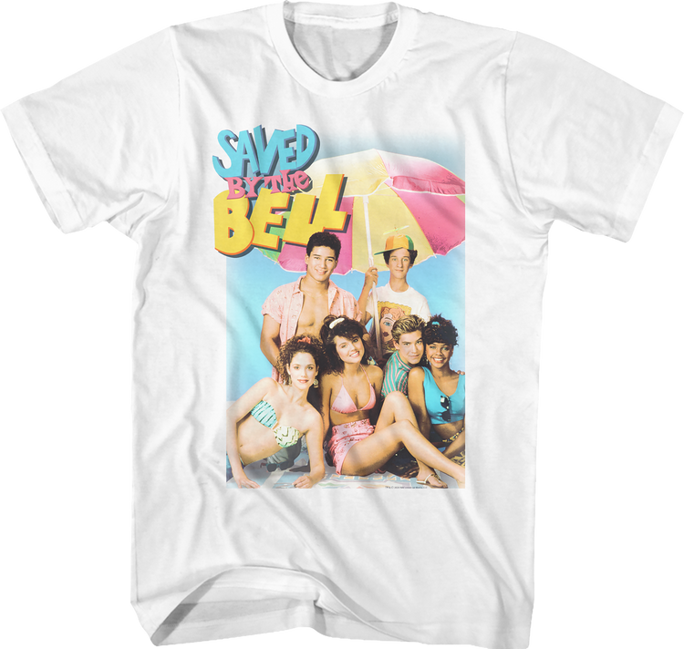 On The Beach Saved By The Bell T-Shirt