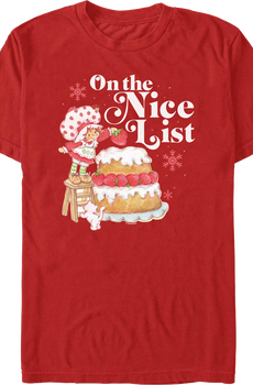 On The Nice List Strawberry Shortcake T-Shirt