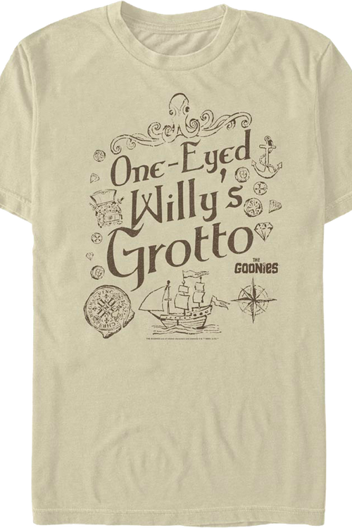 One-Eyed Willy's Grotto Goonies T-Shirt