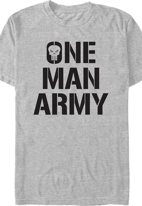 One Man Army Punisher Marvel Comics T-Shirt