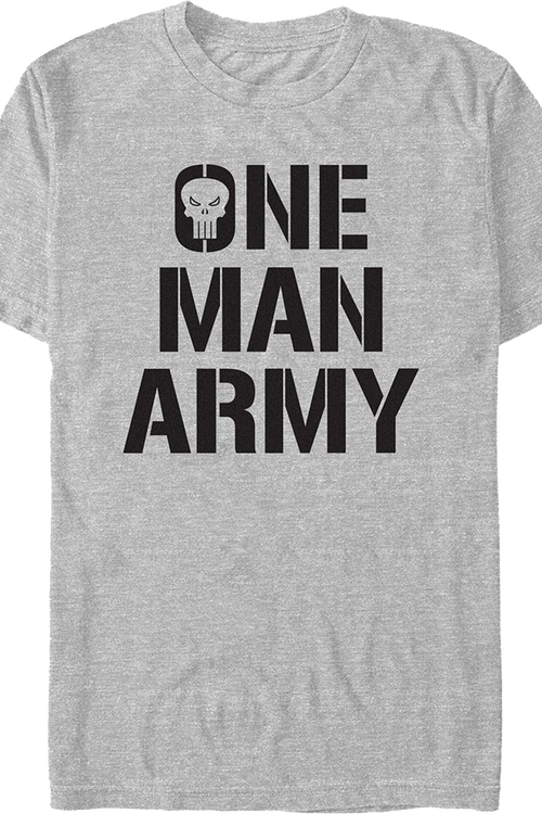 One Man Army Punisher Marvel Comics T-Shirt