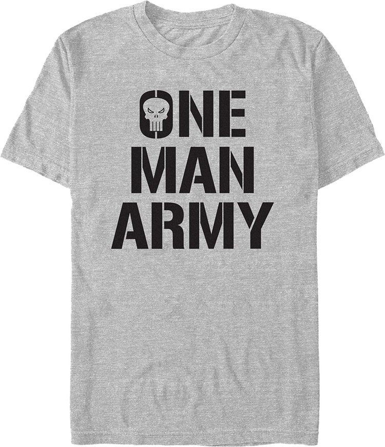 One Man Army Punisher Marvel Comics T-Shirt