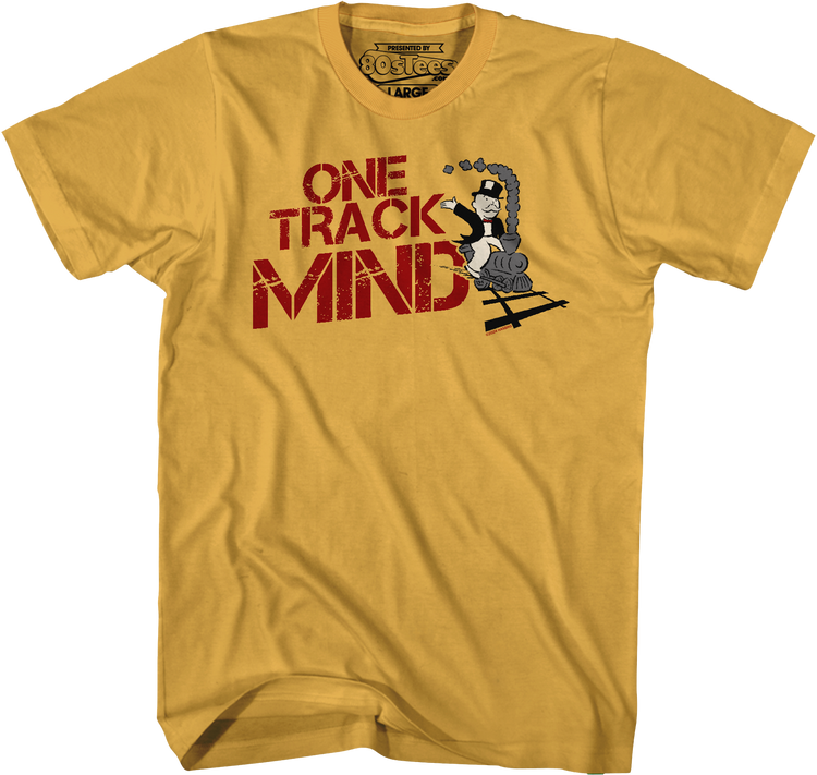 One Track Mind Monopoly T-Shirt