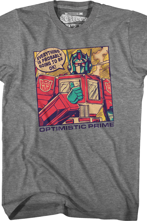 Optimistic Prime Transformers T-Shirt