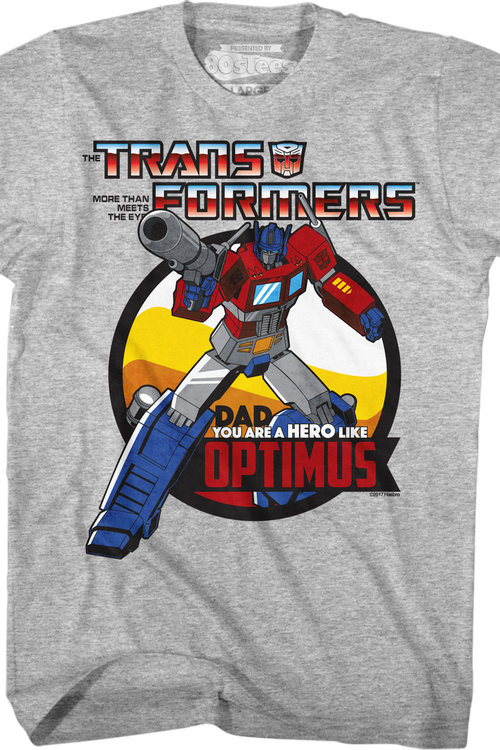 Optimus Prime Father's Day Transformers T-Shirt