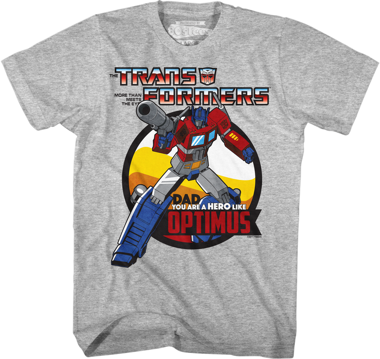 Optimus Prime Father's Day Transformers T-Shirt