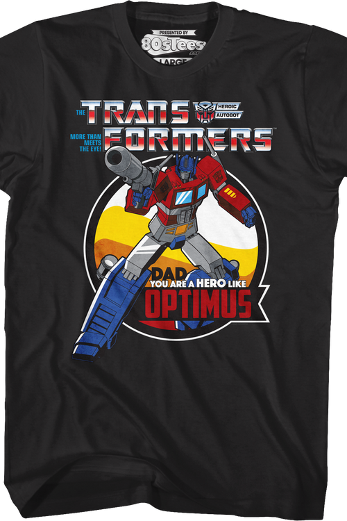 Optimus Prime Heroic Father's Day Transformers T-Shirt