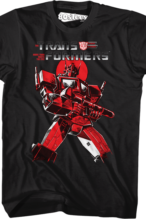 Optimus Prime Heroic Pose Transformers T-Shirt