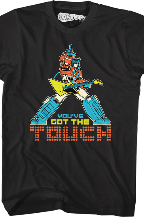 Optimus Prime Transformers: The Movie You've Got The Touch T-Shirt