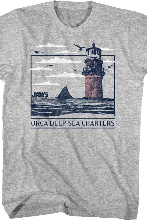 Orca Deep Sea Charters Jaws T-Shirt