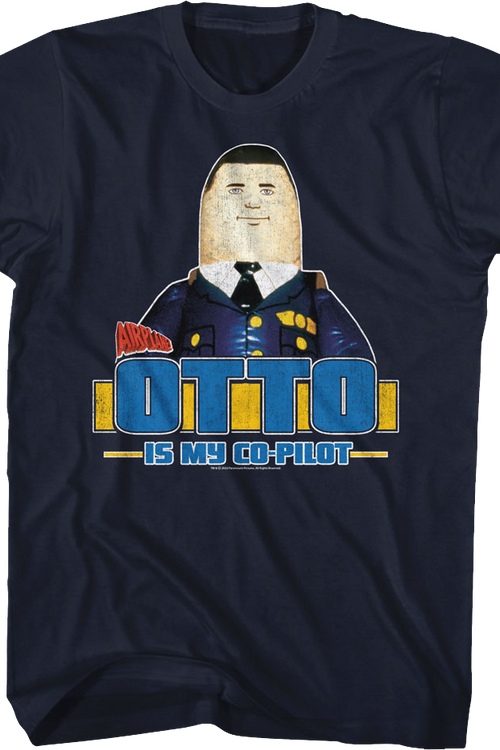 Otto Is My Co-Pilot Airplane T-Shirt