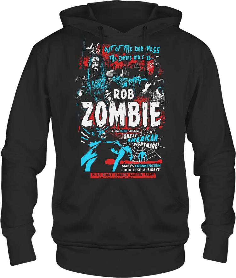Out Of The Darkness Rob Zombie Hoodie