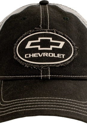 Oval Logo Patch Chevrolet Adjustable Hat