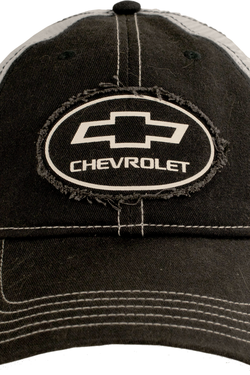 Oval Logo Patch Chevrolet Adjustable Hat