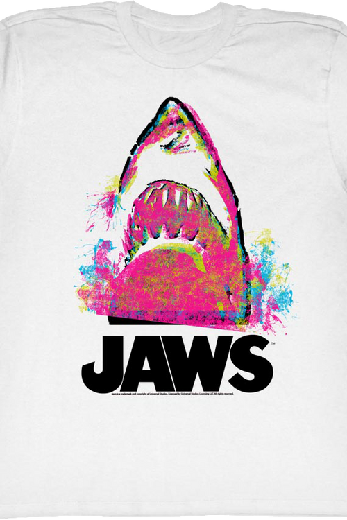 Paint Splatter Jaws T-Shirt