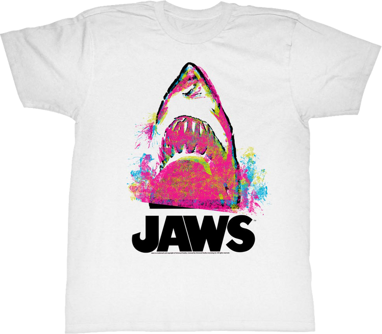 Paint Splatter Jaws T-Shirt