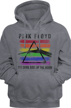 Painted Dark Side of the Moon Pink Floyd Hoodie