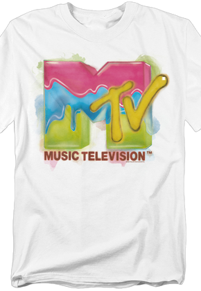 Painted Logo MTV Shirt