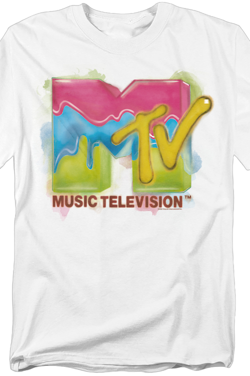 Painted Logo MTV Shirt