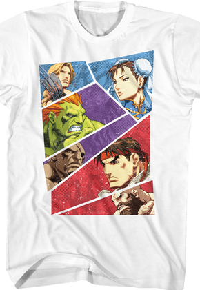 Panel Showdown Street Fighter T-Shirt