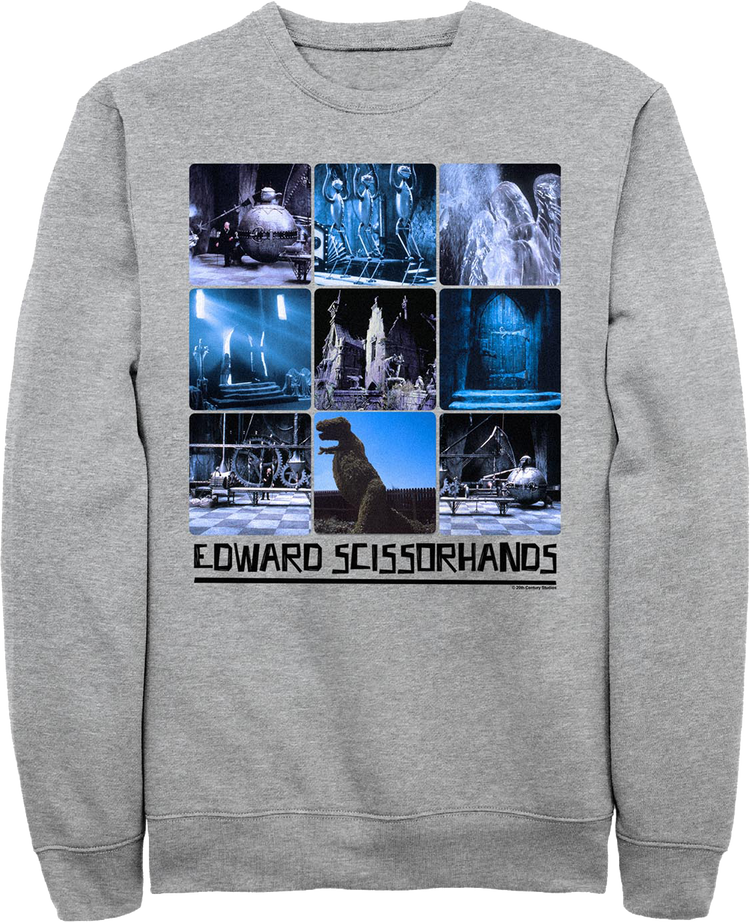 Panels Collage Edward Scissorhands Sweatshirt