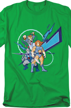 Panthro, Tygra And Lion-O ThunderCats T-Shirt